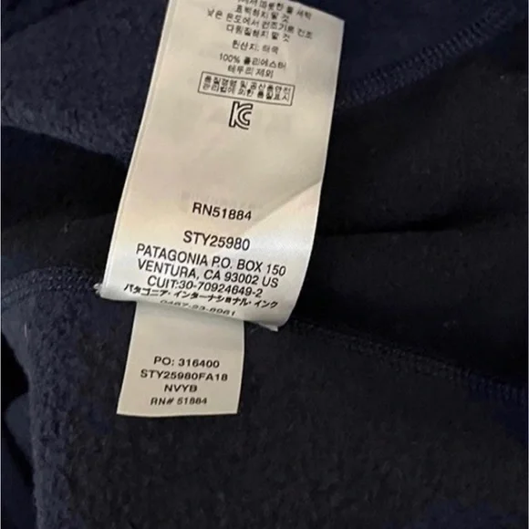 Patagonia Men's Performance
Better Sweater 1/4 zip Small - Picture 8 of 8